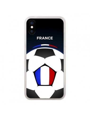 Coque iPhone X et XS France Ballon Football - Madotta