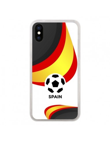 Coque iPhone X et XS Equipe Espagne Football - Madotta