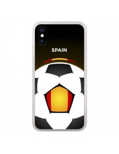 Coque iPhone X et XS Espagne Ballon Football - Madotta