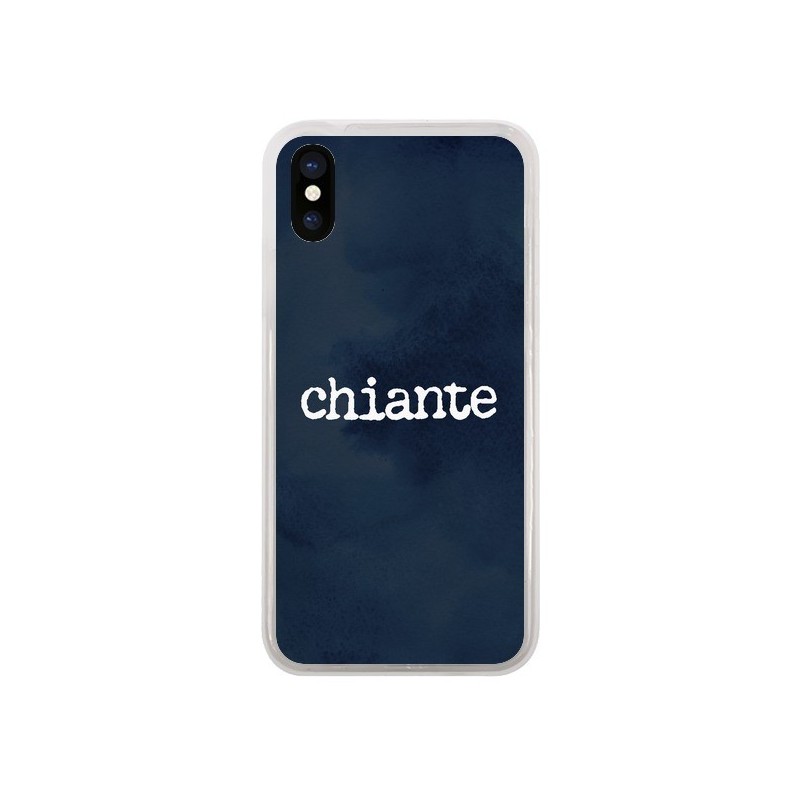 Coque iPhone X et XS Chiante - Maryline Cazenave