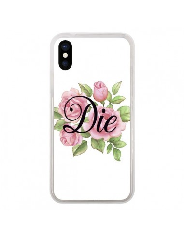 Coque iPhone X et XS Die Fleurs - Maryline Cazenave