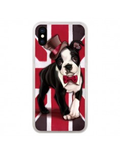 Coque iPhone X et XS Chien Dog Anglais UK British...