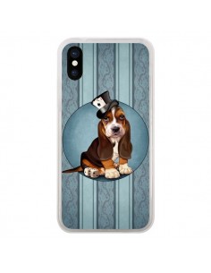 Coque iPhone X et XS Chien Dog Jeu Poket Cartes -...