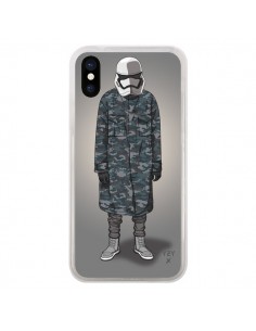 Coque iPhone X et XS White Trooper Soldat Yeezy - Mikadololo