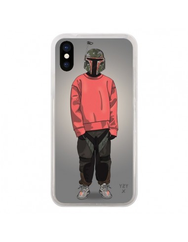 Coque iPhone X et XS Pink Yeezy - Mikadololo