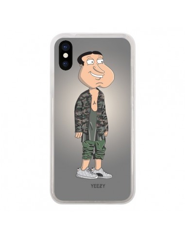 Coque iPhone X et XS Quagmire Family Guy Yeezy - Mikadololo