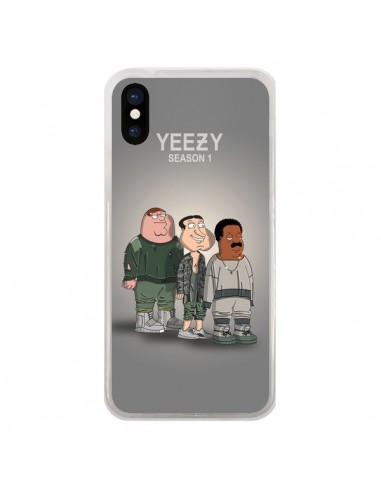 Coque iPhone X et XS Squad Family Guy Yeezy - Mikadololo