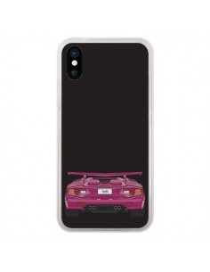 Coque iPhone X et XS Yamborhini Voiture - Mikadololo
