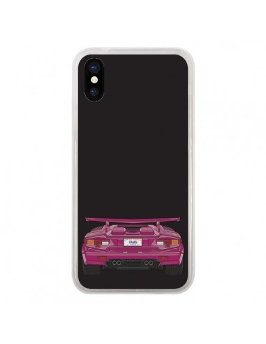 Coque iPhone X et XS Yamborhini Voiture - Mikadololo