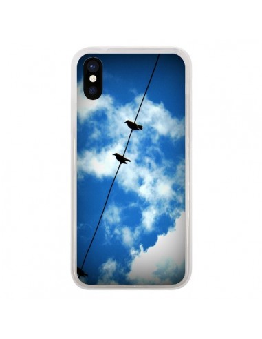 Coque iPhone X et XS Oiseau Birds - R Delean