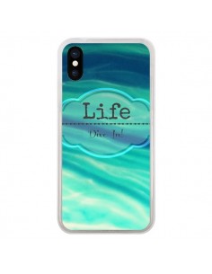 Coque iPhone X et XS Life - R Delean