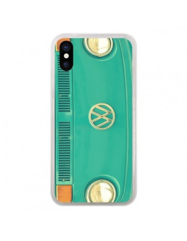 Coque iPhone X et XS Groovy Van Hippie VW - R Delean