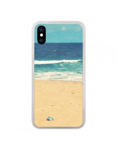 Coque iPhone X et XS Mer Ocean Sable Plage Paysage - R Delean