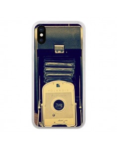 Coque iPhone X et XS Appareil Photo Vintage Polaroid...