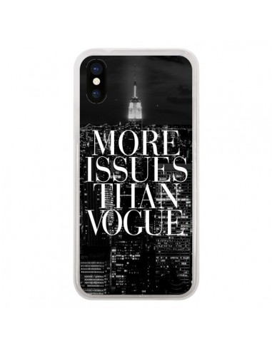 Coque iPhone X et XS More Issues Than Vogue New York - Rex Lambo