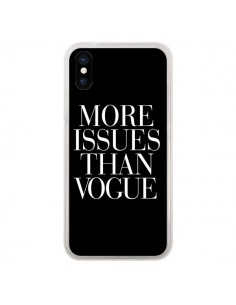 Coque iPhone X et XS More Issues Than Vogue - Rex Lambo