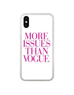 Coque iPhone X et XS More Issues Than Vogue Rose Pink -...