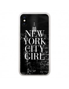 Coque iPhone X et XS New York City Girl - Rex Lambo