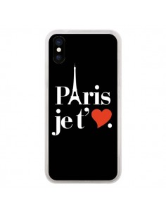 Coque iPhone X et XS Paris je t'aime - Rex Lambo