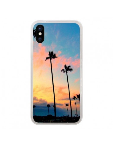 Coque iPhone X et XS California Californie USA Palmiers - Tara Yarte