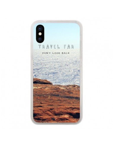 Coque iPhone X et XS Travel Far Mer  - Tara Yarte