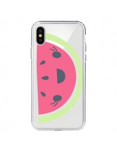 Coque iPhone X et XS Pasteque Watermelon Fruit...
