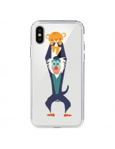 Coque iPhone X et XS Futur Roi Lion King Rafiki...