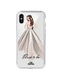 Coque iPhone X et XS Bride To Be Mariée Mariage...