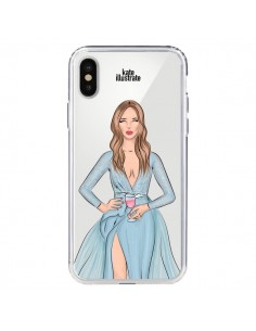 Coque iPhone X et XS Cheers Diner Gala Champagne...