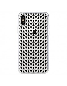 Coque iPhone X et XS Triangles Romi Azteque Noir...