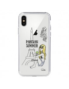 Coque iPhone X et XS Parisian Summer Ete Parisien...