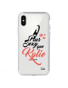 Coque iPhone X et XS Plus Sexy que Kylie Transparente -...