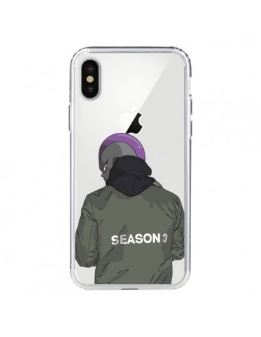 Coque iPhone X et XS Freezer Dragon Ball Z Transparente - Mikadololo