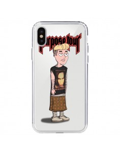 Coque iPhone X et XS Bieber Marilyn Manson Fan...