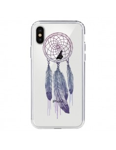 Coque iPhone X et XS Attrape-rêves Transparente - Rachel...