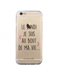 Coque iPhone 6 et 6S Le lundi, je suis au bout de ma vie...