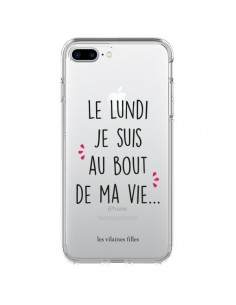 Coque iPhone 7 Plus et 8 Plus Le lundi, je suis au bout...