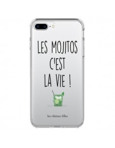 Coque iPhone 7 Plus et 8 Plus Les Mojitos, c'est la vie...