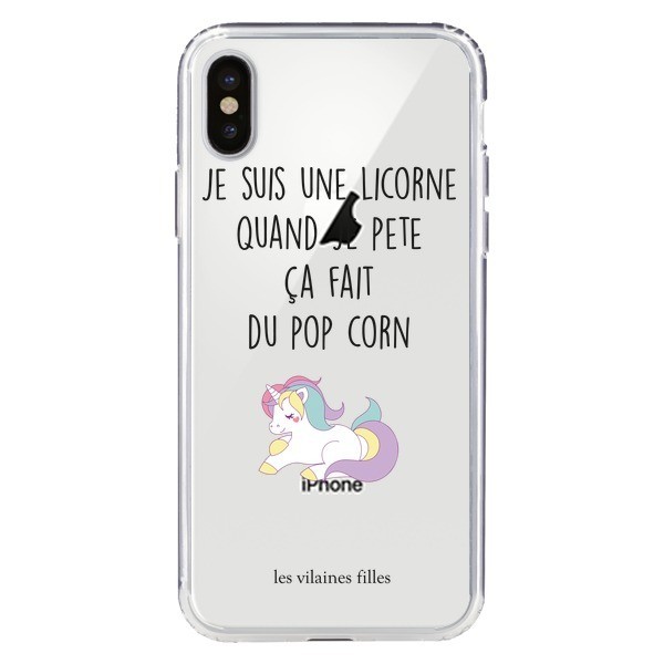 coque iphone xs max pop corne