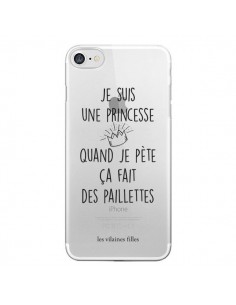 Coque iPhone 7/8 et SE 2020 Je suis une princesse quand...