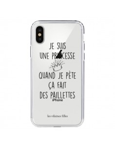 Pochette Princesse qui pète  Monsieur TSHIRT x Les vilaines filles