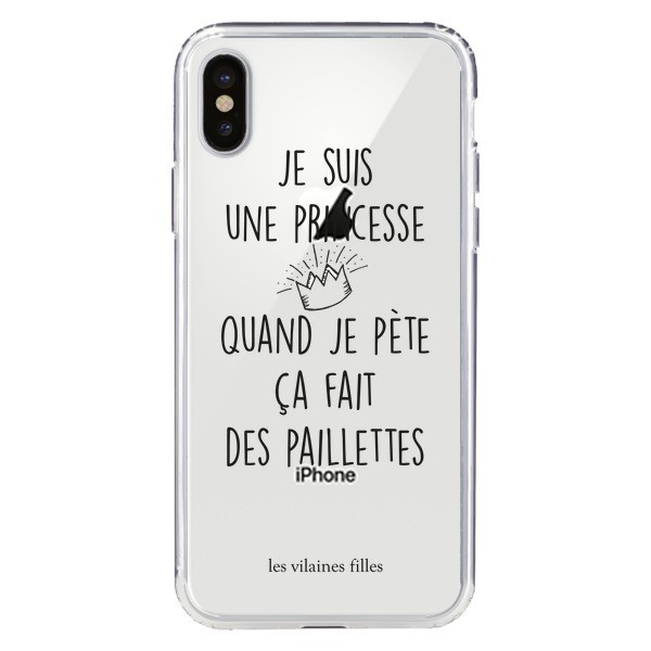 coque iphone 7 fille paillette