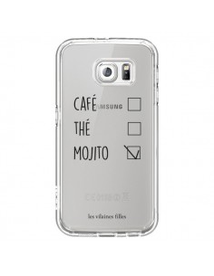 Coque Café, Thé et Mojito Transparente pour Samsung...