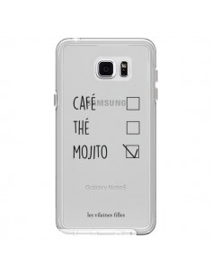 Coque Café, Thé et Mojito Transparente pour Samsung...