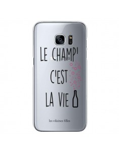 Coque Le Champ, c'est la Vie Transparente pour Samsung...