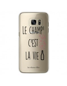 Coque Le Champ, c'est la Vie Transparente pour Samsung...