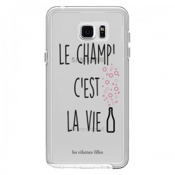 Coque Le Champ, c'est la Vie Transparente pour Samsung...
