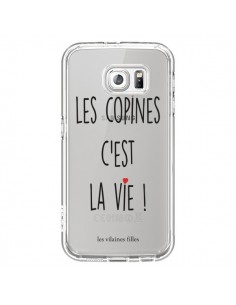 Coque Les copines, c'est la vie Transparente pour Samsung...