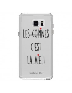 Coque Les copines, c'est la vie Transparente pour Samsung...