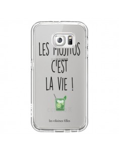 Coque Les Mojitos, c'est la vie Transparente pour Samsung...